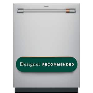 Cafe 24 in. Built-In Top Control Dishwasher in Stainless Steel