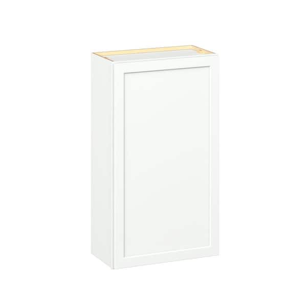 Emerson Pure White Wall 1 Door Ready to Assemble Kitchen Cabinet (24 in. W x 42 in. H x 12 in. D)