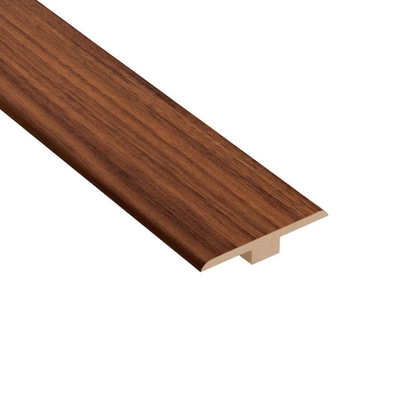 HOMELEGEND Monarch Walnut 1/4 in. Thick x 1-7/16 in. Wide x 94 in. Length Laminate T-Molding