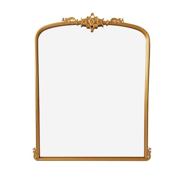 A&E Rosae-G 34-inch x 28-inch Framed Mirror in Gold