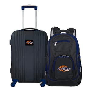 NCAA Pepperdine University Waves 2-Piece Set Luggage and Backpack