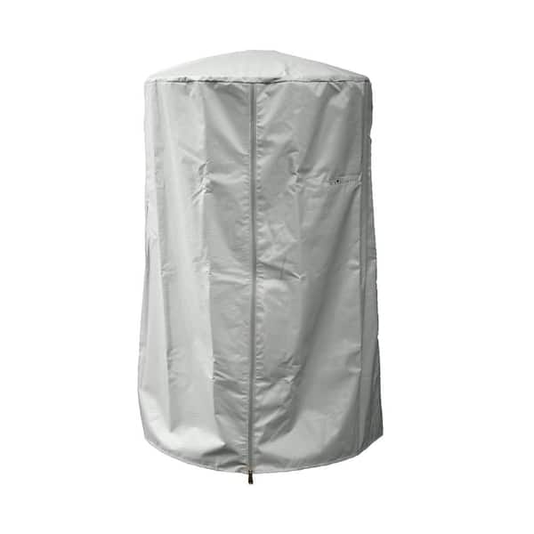 38 in. Heavy Duty Silver Portable Patio Heater Cover