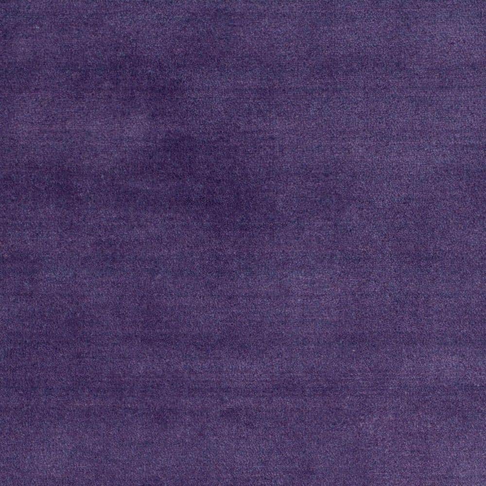 Himalaya 9' x 12' Purple Wool Handmade Tufted Rug