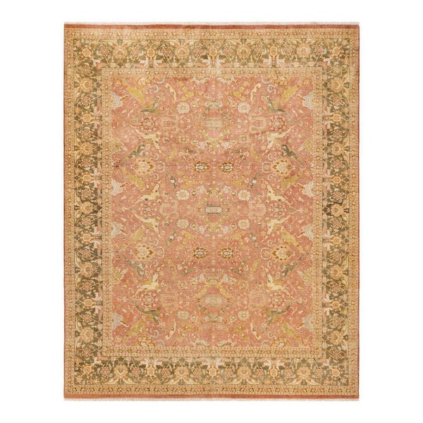 Solo Rugs Mogul One-of-a-Kind Traditional Brown 8 ft. 1 in. x 10 ft. 3 in. Oriental Area Rug