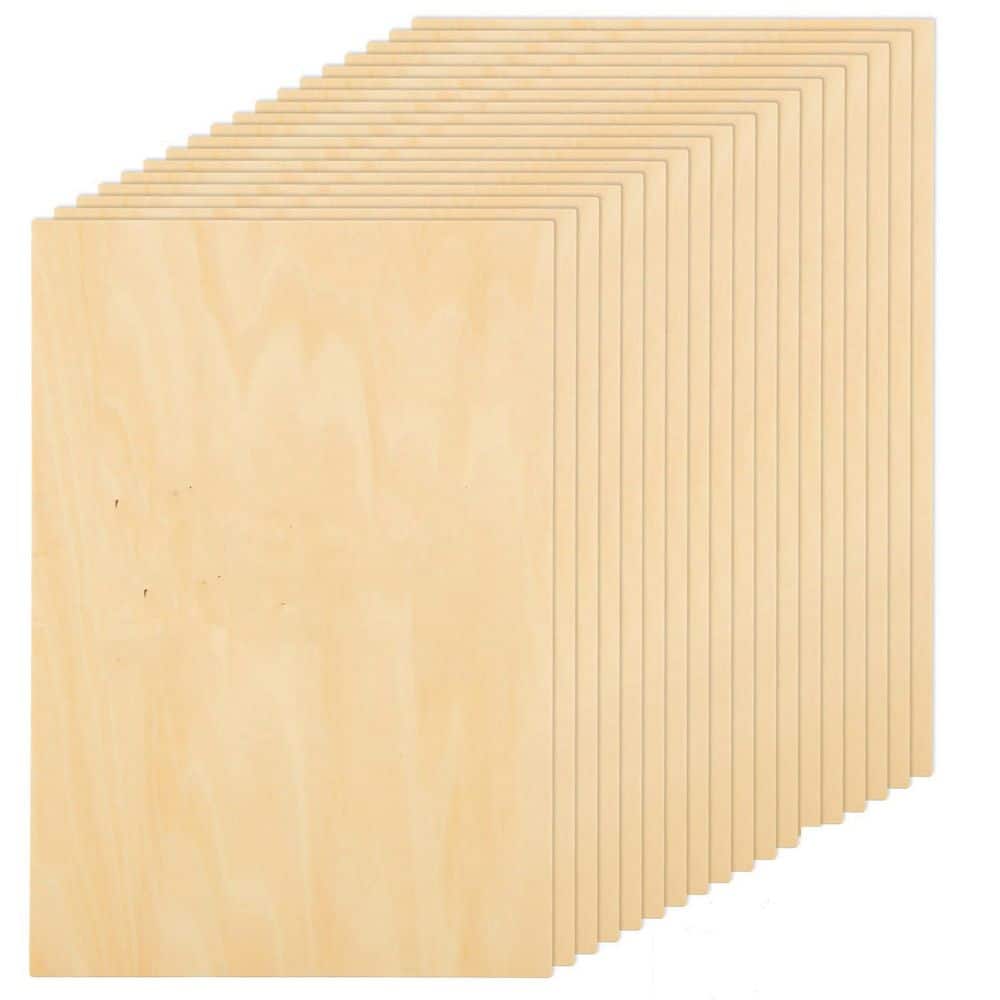 1/8 in. x 16 in. x 12 ft. Basswood Project Panel - 10-Pack Unfinished Wood Sheets for Laser Cutting and Crafting price history on PriceWatchPro