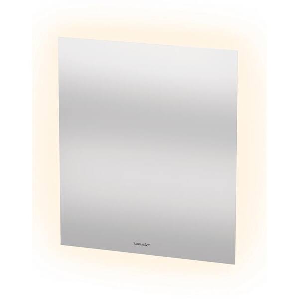 Duravit Light and Mirror 1.25 in. W x 27.5 in. H Rectangular Frameless