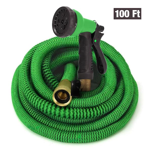 GrowGreen 3 4 in. x 100 ft. Expandable Garden Hose 82 GHB 100 HD The Home Depot