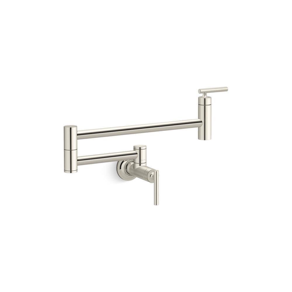 Wall Mount Pot Filler in Vibrant Polished Nickel price history on PriceWatchPro