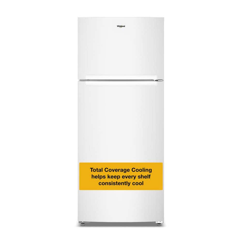 Whirlpool 28 in. 18 cu. ft. Freestanding Top Freezer Refrigerator