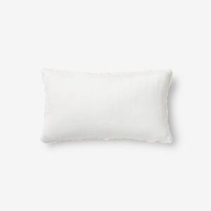 Down Alternative Lumbar Pillow Insert - White, Size 12 x 21, Cotton | The Company Store