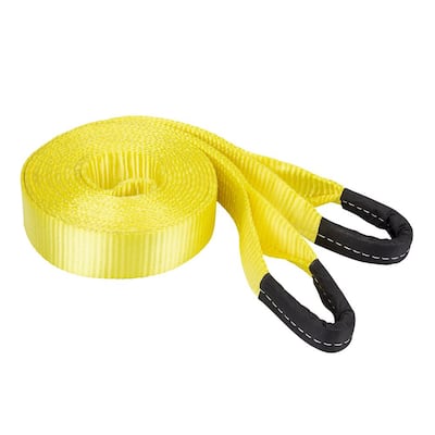 Towing Rope 3 Tonne 4.5M x 50MM Pull Road Recovery Heavy Duty Van Car 4x4 