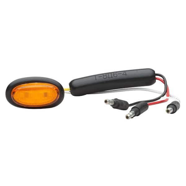 Grote Dual Intensity MicroNova LED Clearance Marker Light with Grommet-Amber