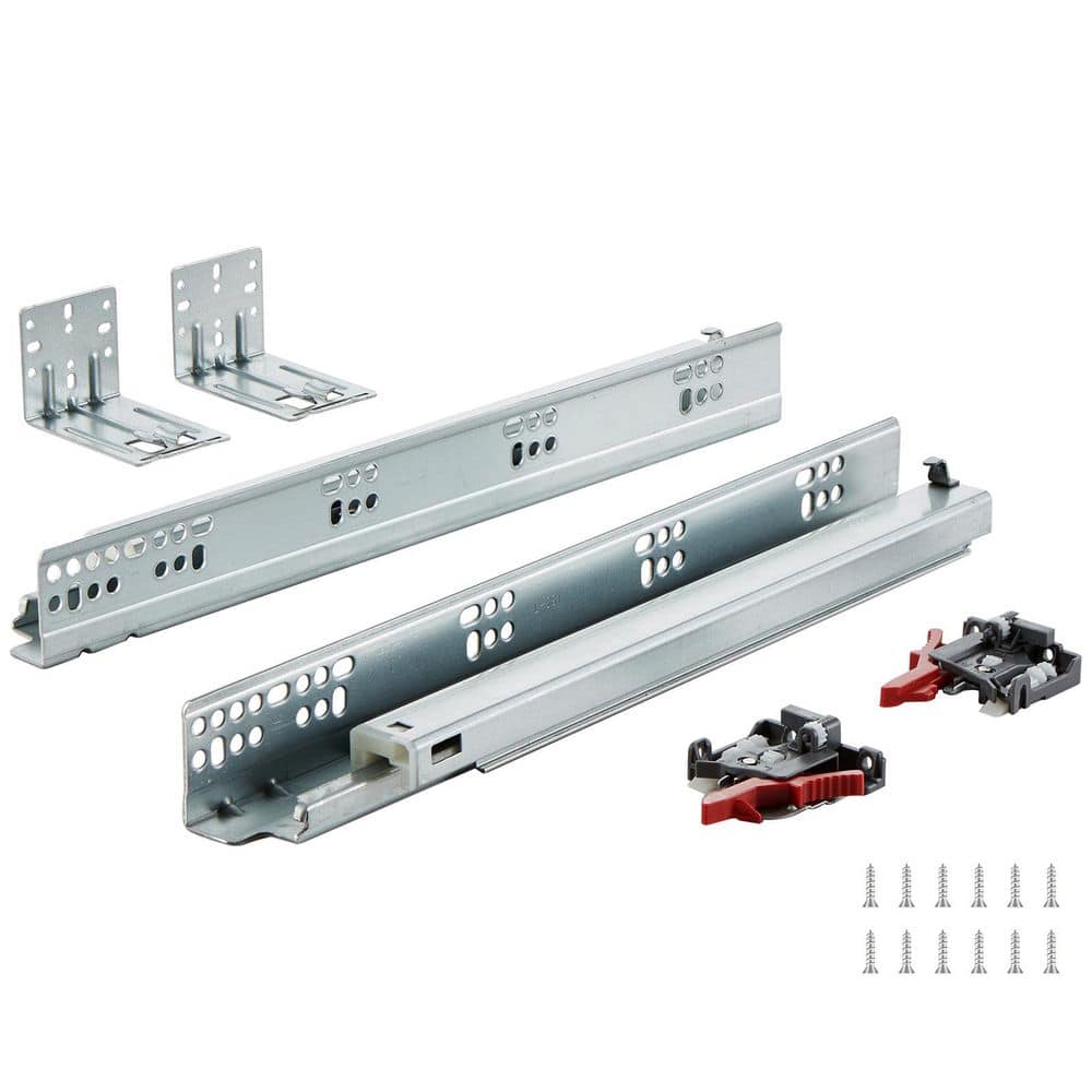 6 Pairs of 15 in. Drawer Slides Mount Rails, Heavy Duty Full Ball Bearing Extension Steel Track, 100 lbs. price history on PriceWatchPro