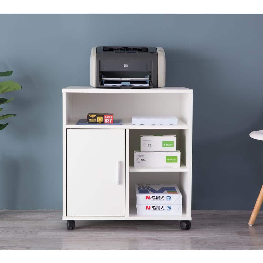 26'' H x 23.75'' W 1 Printer Stand with Wheels