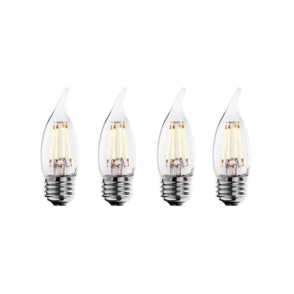 40 - Watt Equivalent Warm White Light CA10 (E26) Medium Screw Base Dimmable