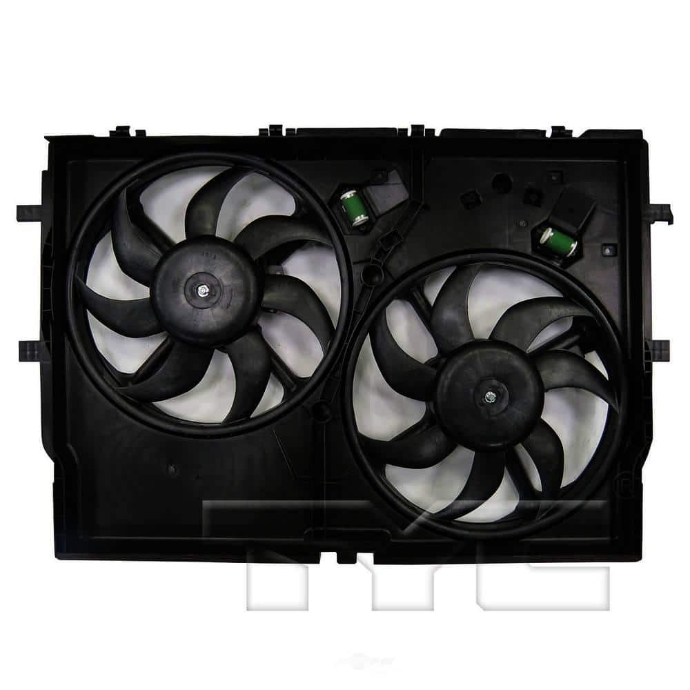 TYC Dual Radiator and Condenser Fan Assembly 623710 - The Home Depot