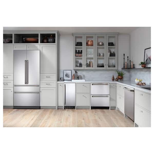 Cafe 36 in. 20.1 cu. ft. Smart Built-In Four Door French Door
