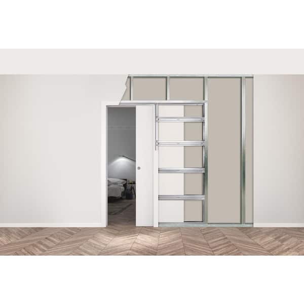 Eclisse Pocket Door Frame with Pocket Door Frame (For Common Size: 30-in x 84-in Door Slab) Eclisse Pocket Door Frame with Pocket Door Frame (For Common Size: 30-in x 84-in Door Slab)