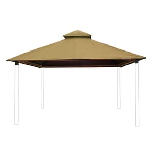 12 ft. sq. Khaki Sun-DURA Replacement Canopy for 12 ft. sq. STC Gazebo