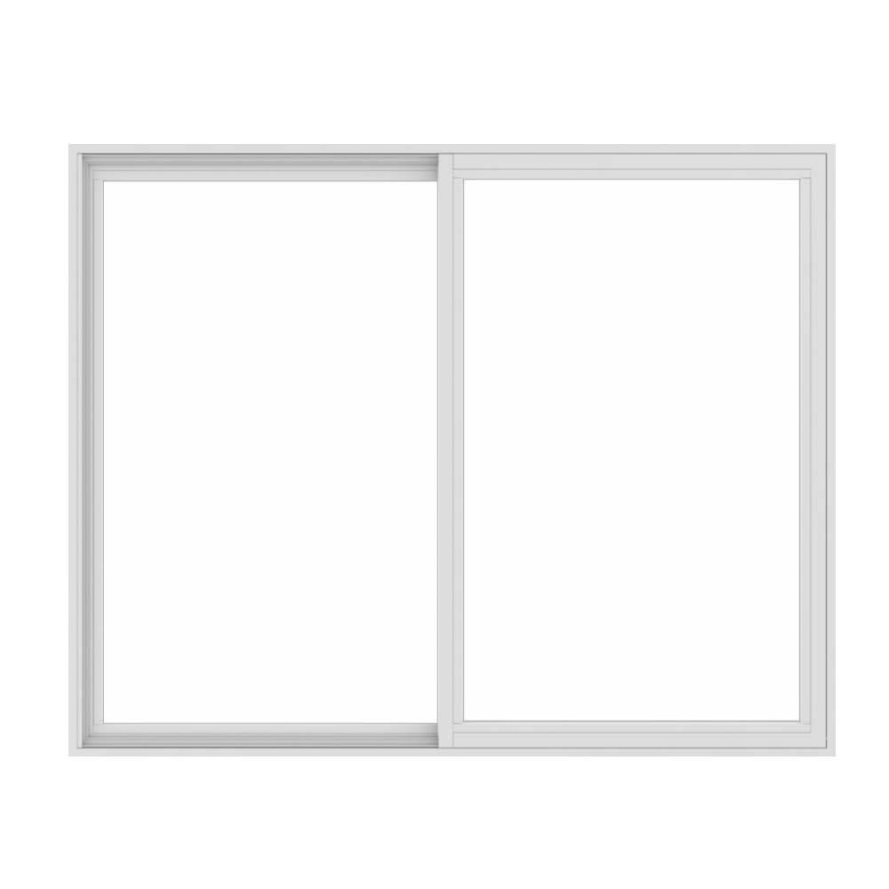 Andersen 59-12 in. x 47-12 in. 100 Series XO (Active Left) White Gliding  Composite Window wWhite Int & Hdw, Smartsun Glass 100GXO5040 SmartSun -  The Home Depot