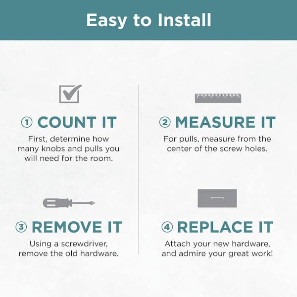 Liberty - Drum 1-1/4 in. (32 mm) Modern Champagne Bronze Cabinet Knob