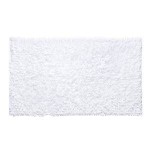 Laura Ashley Butter Chenille 17 in. x 24 in. Bath Mat in Charcoal ...