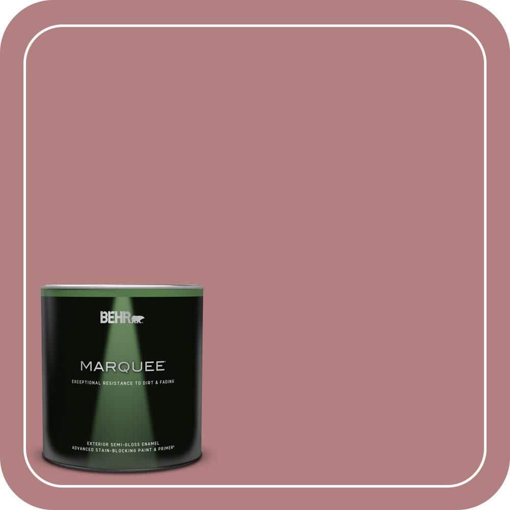 1 qt. #T14-15 Minuet Rose Semi-Gloss Enamel Exterior Paint & Primer price history on PriceWatchPro