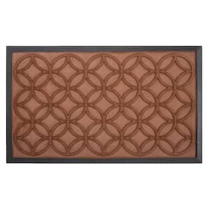 Chantilly Indoor/Outdoor Mat, 18" x 30", Brown