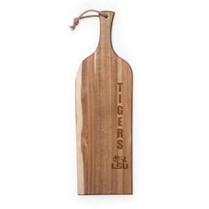 LSU Tigers Artisan Acacia Wood Serving Plank