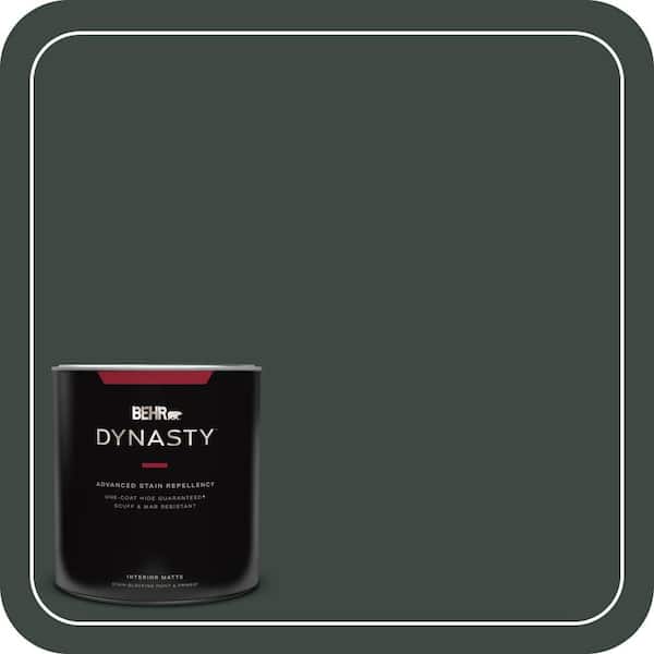 BEHR DYNASTY 1 qt. #PPF-54 Trellised Ivy Matte Stain-Blocking Interior Paint and Primer