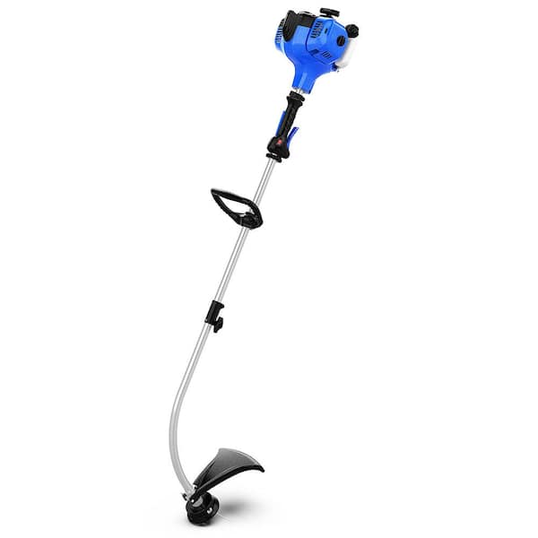 WILD BADGER POWER 15 in. 25 cc Full Crank Curved Shaft Gas Grass
