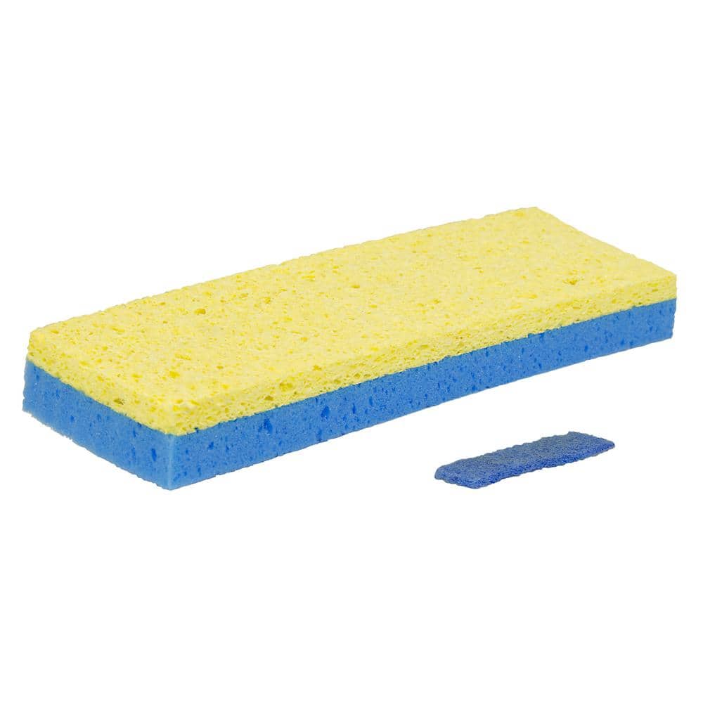 MOTIVE LIFE Sponge Roller Mop Head Refills,Pack of 3 Absorbent  Sponge Pads Replacement,38cm(15)-Yellow : Health & Household