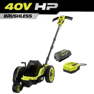 40V HP Brushless 9 in. Cordless Edger with 4.0 Ah Battery and Charger