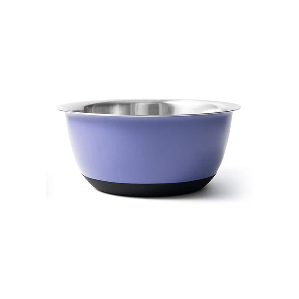 Fox Run Stainless Steel 10.75 qt. Mixing Bowl Purple