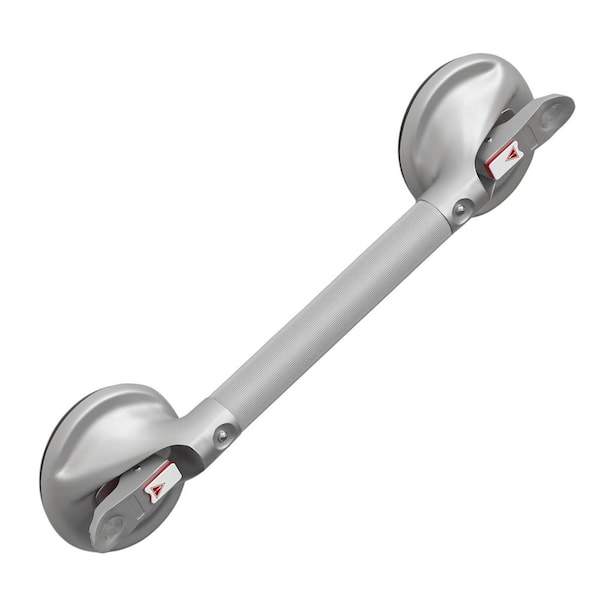 21 " Non-Slip Grab Bar for Shower, Ideal for Elderly, Pregnant, and Children. Sturdy, Stable Shower Handle in Silver