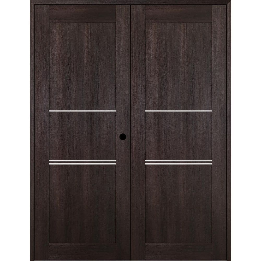 "Vona 07 3H 48""x 80"" Left Hand Active Veralinga Oak Wood Composite Double Prehung Interior Door" price history on PriceWatchPro