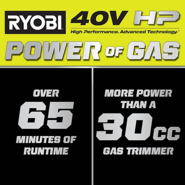 40V HP Brushless Whisper Series 17 in. Cordless Battery Carbon Fiber Shaft String Trimmer (Tool-Only)