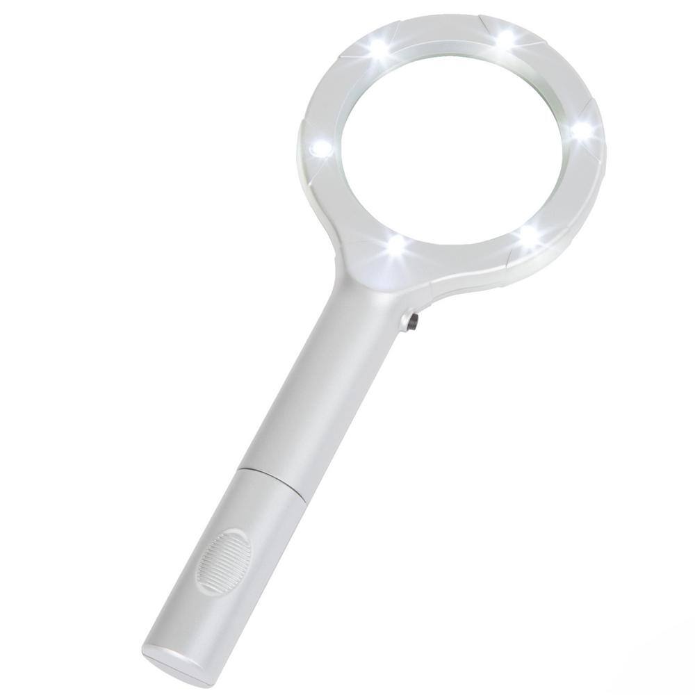 magnifying glass with light home depot