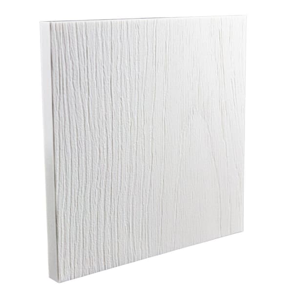 24 in. X 48 in. X 0.25 in. White Wood Grain Waterproof HDPE Sheet