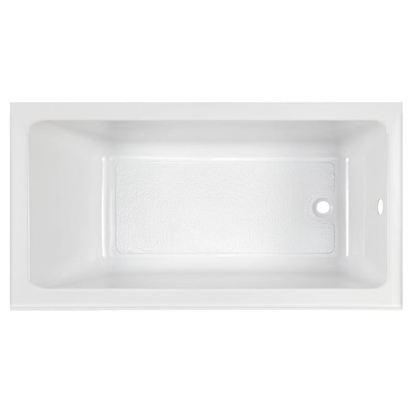 Studio 60 in. x 30 in. Soaking Bathtub with Right Hand Drain in White
