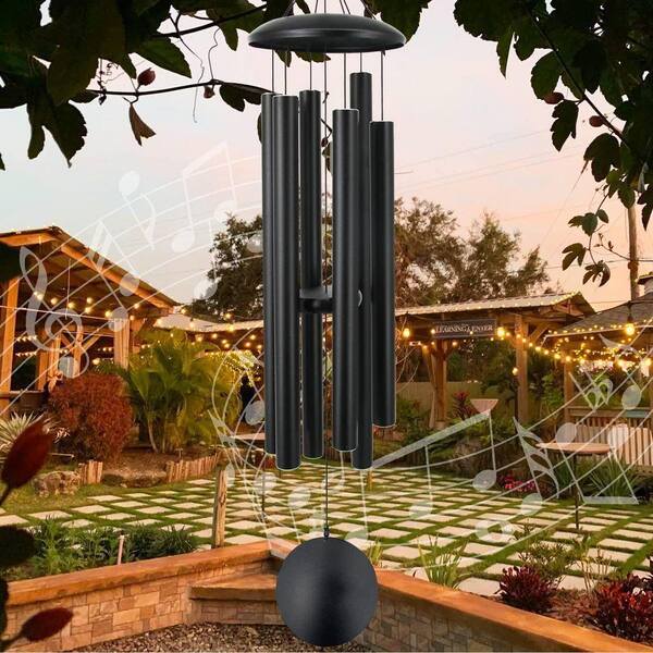 Justincity 45 in. Aluminum Wind Chimes Outdoor Garden Hanging