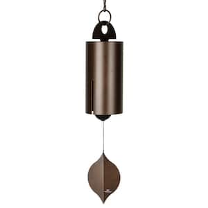 Signature Collection, Heroic Windbell, Large, 40 in. Antique Copper Wind Bell