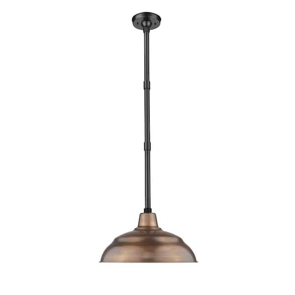 Millennium Lighting R Series 1-Light 17 in. Copper Hardwired Warehouse Shade (1-Pack)