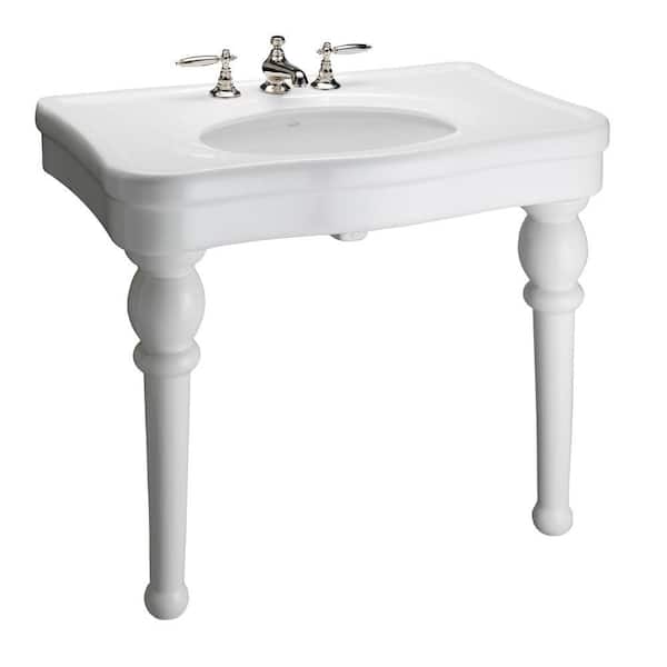 Pegasus Versailles 42 in. Console Table in White