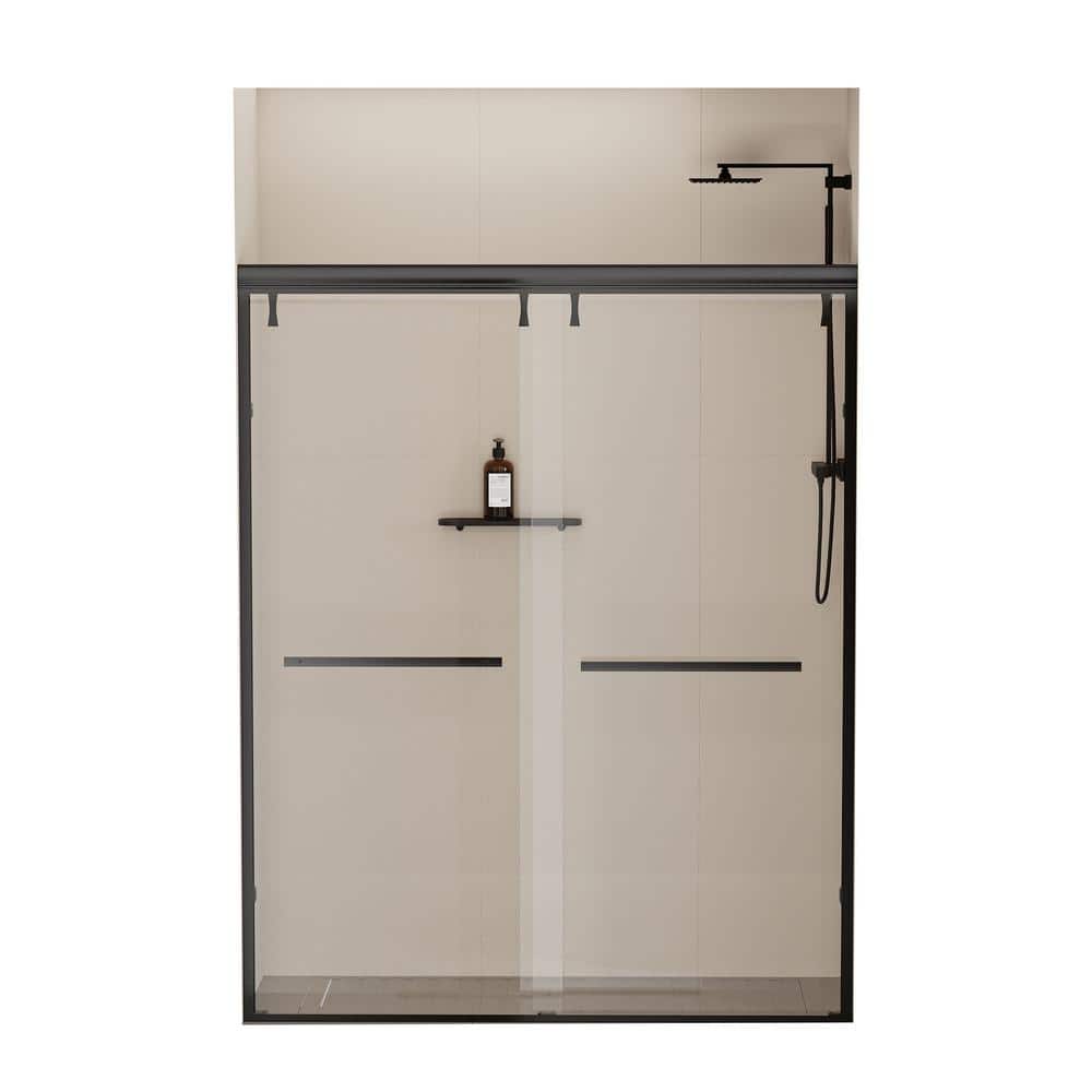 Reviews for WEGATE 60 in. x 76 in. Clear Tempered Glass Shower Sliding