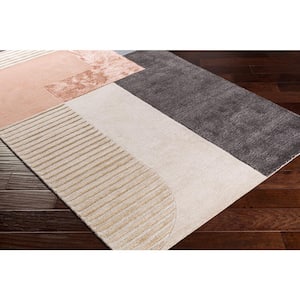 Saige Salmon 8 ft. x 10 ft. Indoor Area Rug