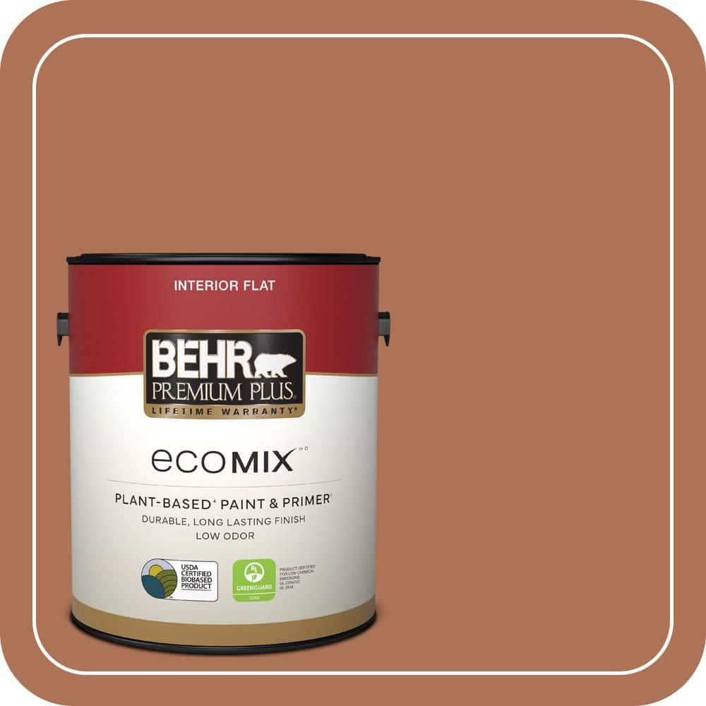 1 gal. #PPU3-15 Glazed Pot Flat EcoMix Plant-Based Interior Paint & Primer price history on PriceWatchPro
