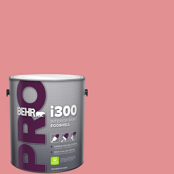 BEHR PRO 1 gal. #140D-4 Fresh Pink Eggshell Interior Paint
