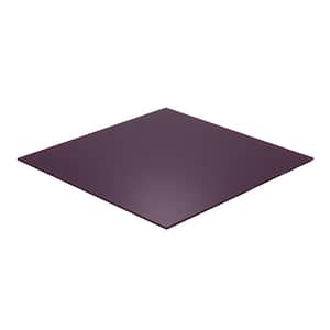 36 in. x 48 in. x 1/8 in. Thick Acrylic Purple 2287 Sheet