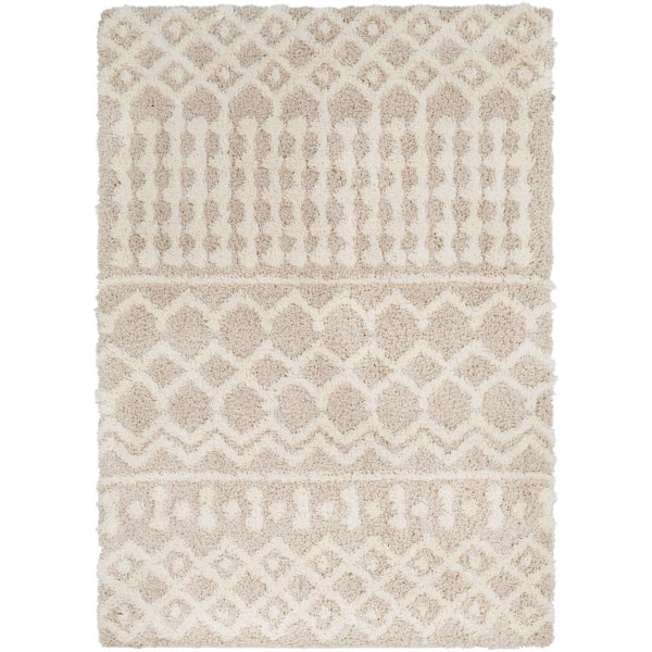Livabliss Briar Beige 10 ft. x 14 ft. Indoor Area Rug